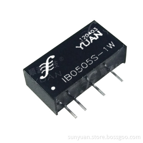 Isolated Unregulated DC to DC Converter (IB S/D 1W)